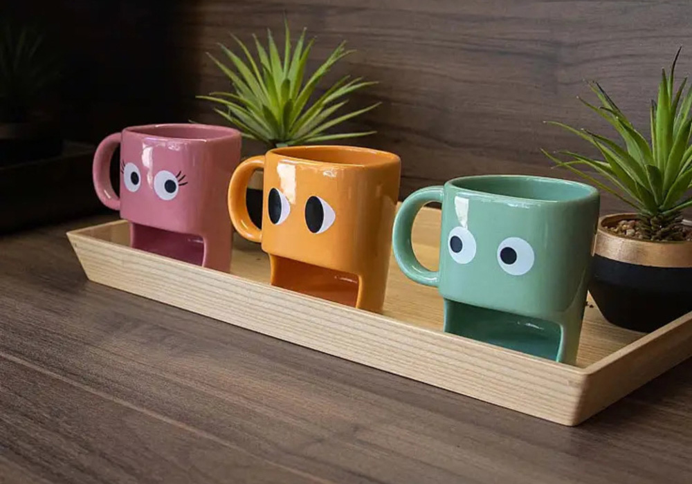 A mug designed for coffee breaks that last longer